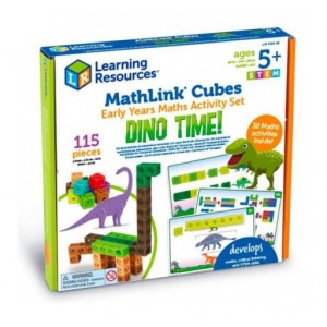 MathLink Cubes - Klocki matematyczne Dinozaury