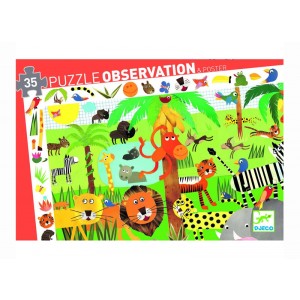 Puzzle observation - Dżungla
