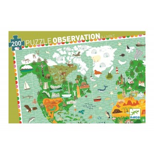 Puzzle observation - Budowle świata
