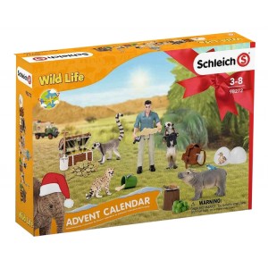 Schleich - Kalendarz adwentowy safari 2021
