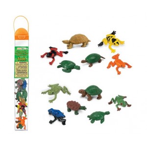 Safari Ltd  Figurki Żaby i żółwie