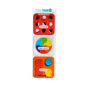PlayTab Sensoryczne Kwadraty - Zestaw z włącznikami