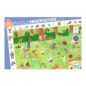 Puzzle observation - Ogród małych przyjaciół